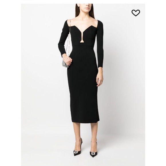 Roland Mouret Dresses & Skirts - Roland Mouret pencil v neck dress gown small